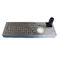 Stainless Steel Metal Joystick Keyboard 1200 DPI With Trackball Mouse