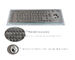 Industrial Keyboard With Trackball Compact IP65 Panel Mount Metal Keyboard