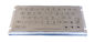 Stainless Steel IP65 47 Keys 20mA Ruggedized Keyboard