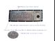 IP67 Stainless Steel PS2 5VDC Metallic Waterproof Keypad