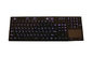 Washable Silicone Keyboard Industrial With Numeric Keypad Backlight