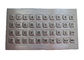 Dynamic Vandal Proof 40 Keys Metal Keypad IP67 Stainless Steel