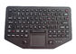 Ruggedized Wide Temperature Industrial Keyboard With Touchpad PS2 USB