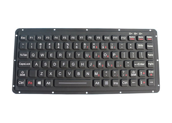 Ruggedized Silicone Rubber Emc Military Keyboard Dynamic Sealed 87 Keys