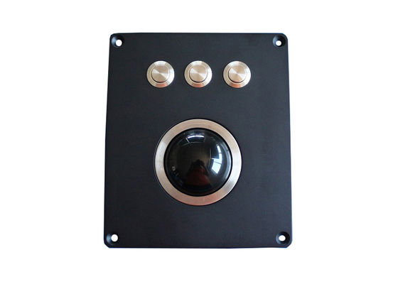 USB Harden Resin Military Mechanical Trackball 400DPI Panel Mount Trackball