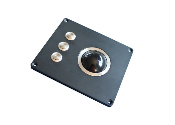 USB Harden Resin Military Mechanical Trackball 400DPI Panel Mount Trackball