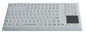 108 Keys Water Proof Silicone Industrial Keyboard , Desktop Medical Keyboard With Touchpad