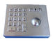 Rugged Weather proof industrial stand alone laser trackball mouse with numeric keypad