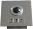 Dust-proof 25mm top panel mounting steel mini stainless steel optical trackball