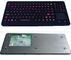 120 key illuminated rubber ruggedized keyboard with sealed touch pad