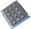 12 keys USB IP65 dynamic metal keypad with red or blue backlight vandal resistant