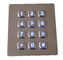PS/2 or USB led backlit metal numeric keypad with protuberant keys RS232 interface