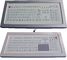 USB Industrial Membrane Desktop Keyboard  , Compact Keyboard With Touchpad