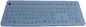 Robust polycarbonate cased washable membrane keyboard with numeric keypad