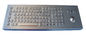 100 keys scratch proof stainless steel keyboard with optical trackball and numeric keypad