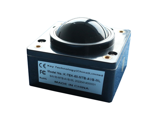 400DPI IP65 Military Trackball Module Rear Panel Mounted USB / PS2