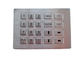 Matrix Interface Stainless Steel Numeric Keypad Industrial Mini Keypad For Kiosk
